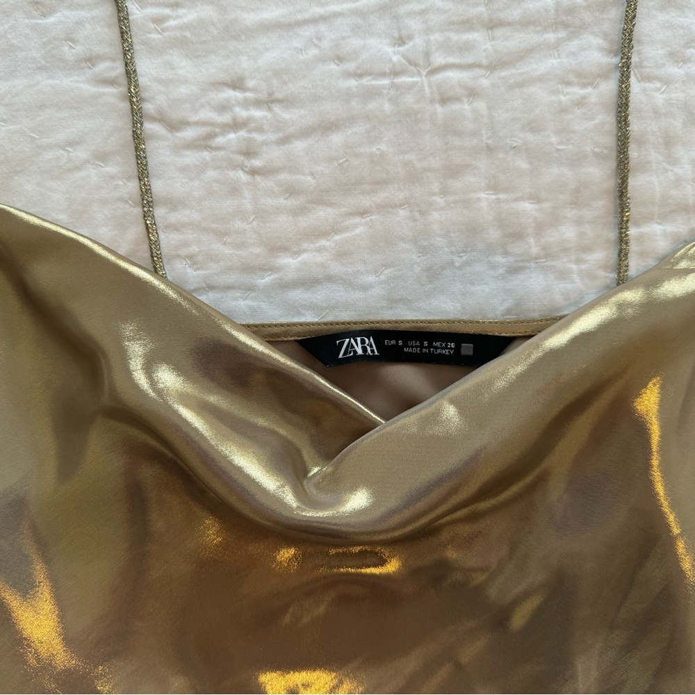 METALLIC DRESS - Picture 3 of 3
